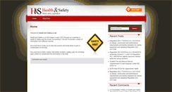 Desktop Screenshot of healthandsafety.co.uk